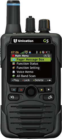 G5 P25 Dual Band Voice Pager